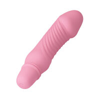 Rózsaszín szilikon mini vibrátor elemes működéssel, 10 funkció - 71839724 - 5
