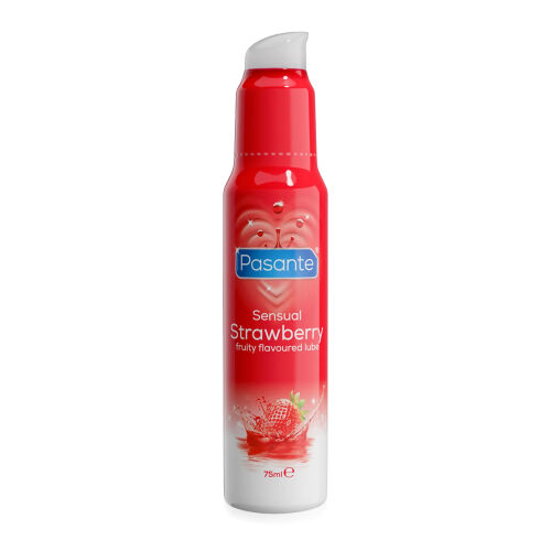 Pasante Strawberry eper aromájú síkosító 75 ml - 73624647