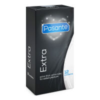 Pasante Extra erős óvszerek extra síkosítóval 12 db - 74836612 - 2