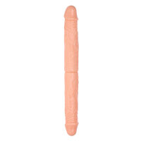 Dupla realisztikus, hajlékony, testszínű dildó pároknak 36 cm - 71519872 - 3