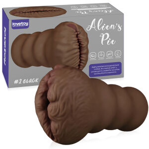 Alien's Pie barna mesterséges vagina maszturbátor férfiaknak - 75472290