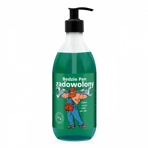 Vegán tusfürdő férfiaknak LESZ ELÉGEDETT 500 ml - 76864049