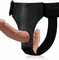 Kettős péniszű női strap-on pegginghez - 71762248 - 2