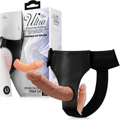 Kettős péniszű női strap-on pegginghez - 71762248