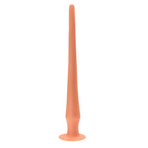 Testszínű rugalmas szilikon anális szonda dildó 50 cm - 77015520